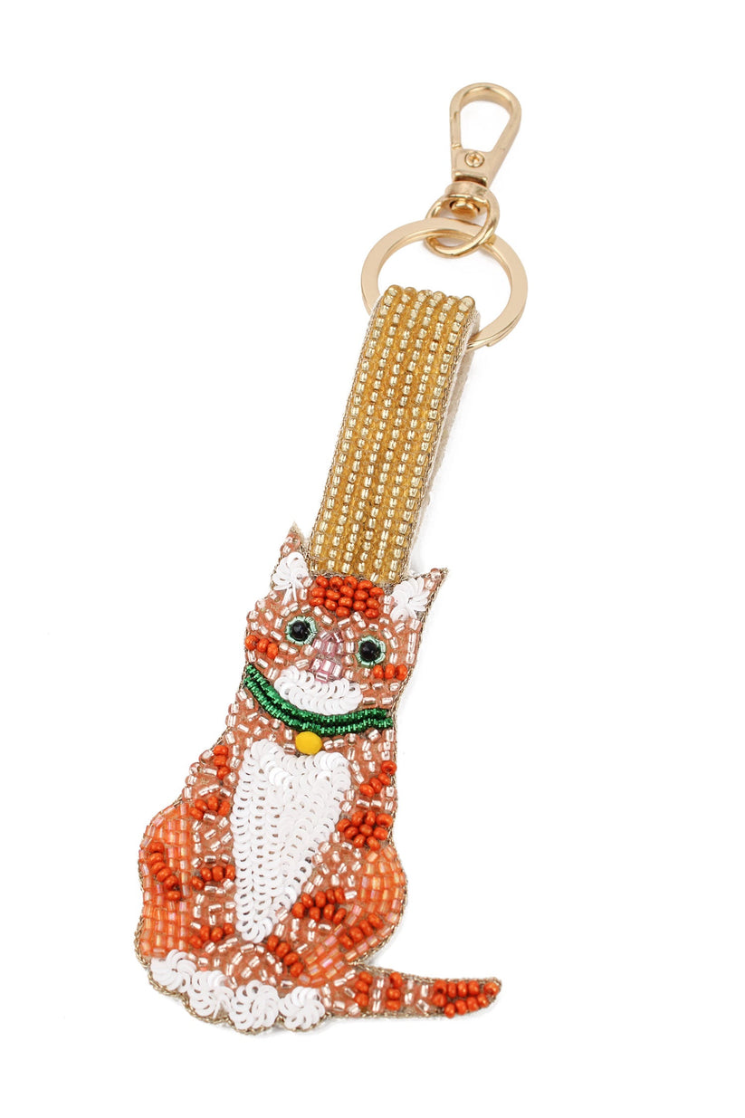 My Doris GINGER CAT KEYRING/BAG CHARM