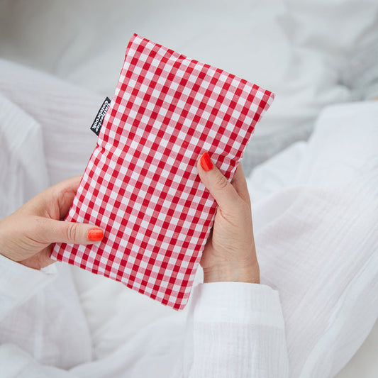 Catherine Colebrook Gingham Red Hot Waterbottle