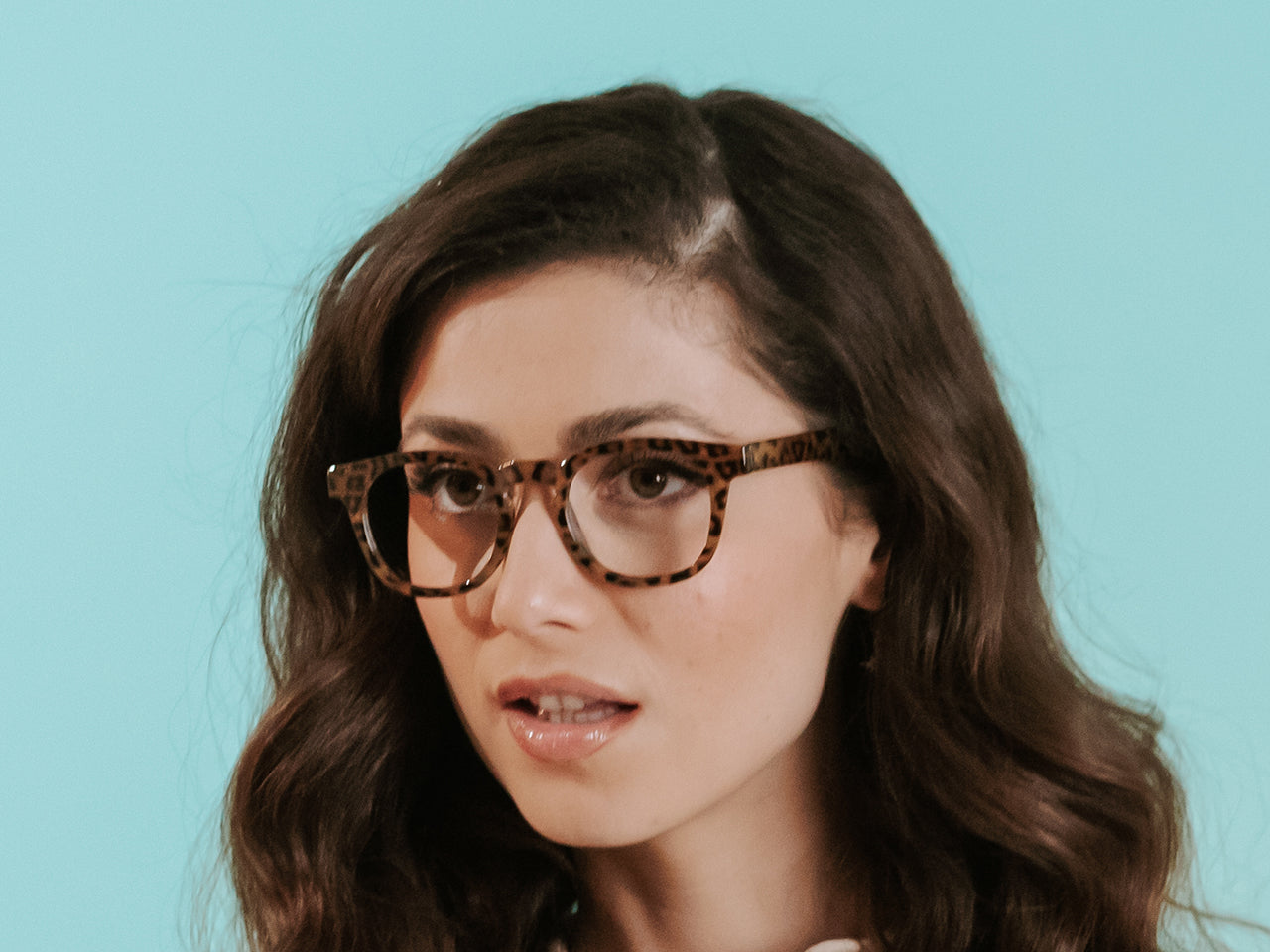 Goodlookers Kitty Reading Glasses Kitty' Brown Leopard