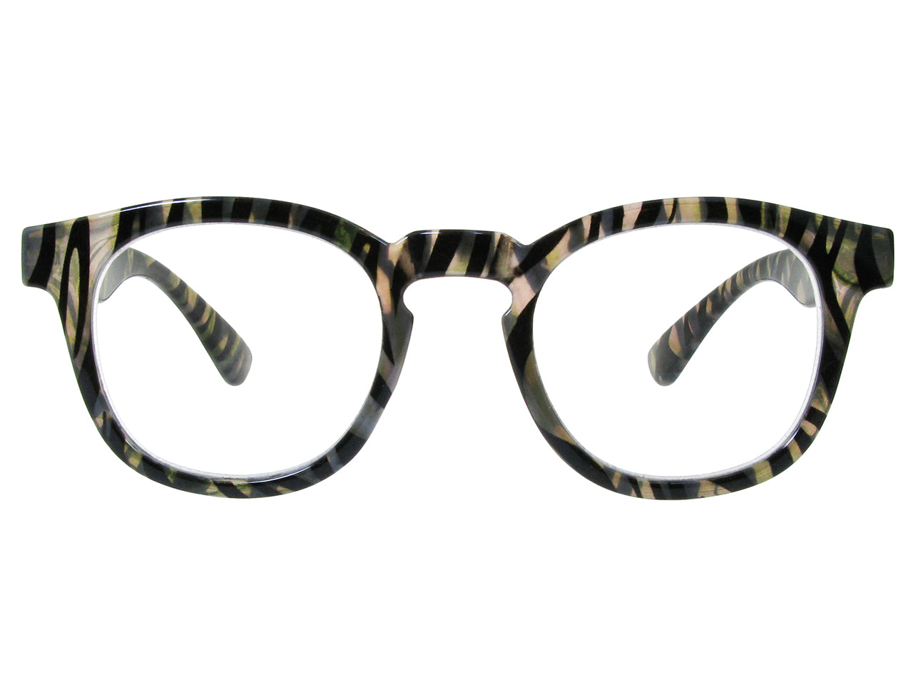 Goodlookers Kitty Reading Glasses Kitty' Grey Zebra