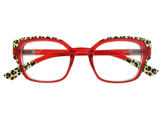 Kitty Reading Glasses Samba Red