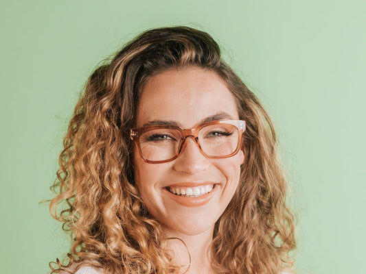 Goodlookers Reading Glasses 'Weybridge' Transparent Brown