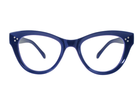 Goodlookers Reading Glasses 'Polly' Blue