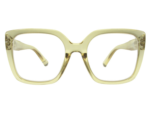 Reading Glasses 'Deirdre' Transparent Brown