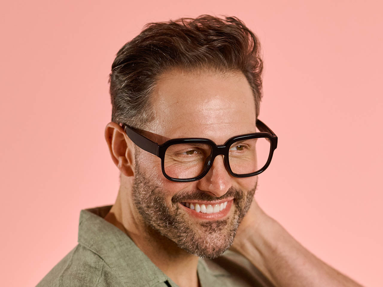 Goodlookers Reading Glasses 'Pedro' Black