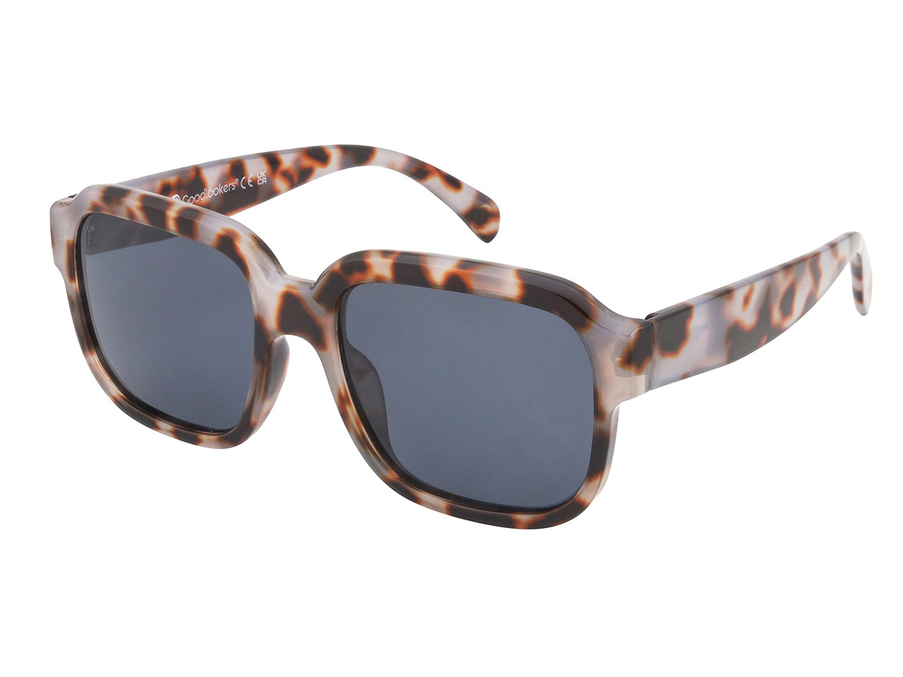 Goodlookers Reading Sunglasses 'Pedro' White Tortoiseshell