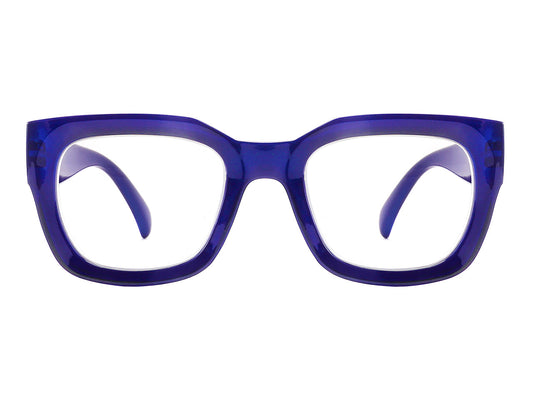 Goodlookers Reading Glasses 'Jordan' Navy Blue