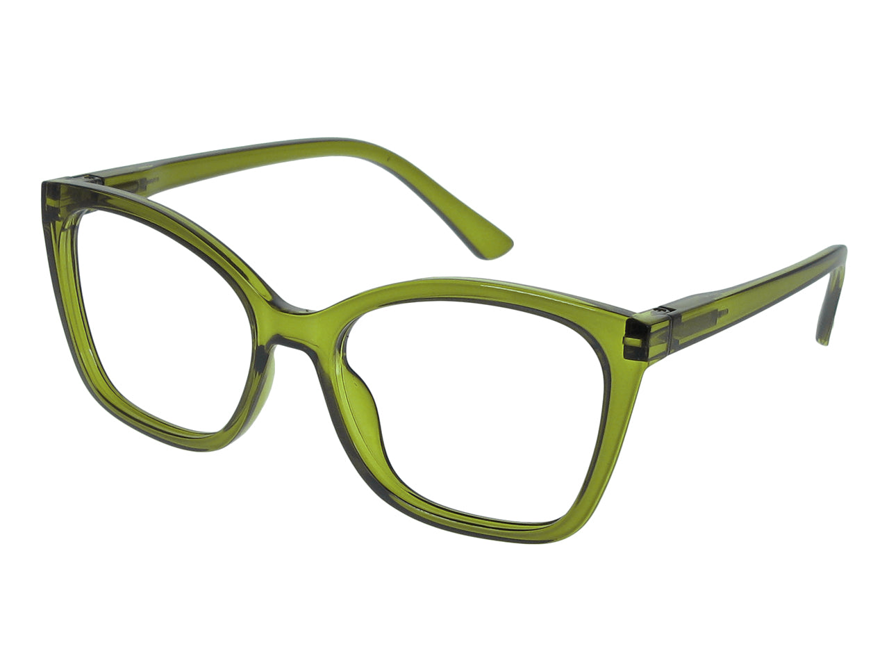 Goodlookers Reading Glasses 'Tilly' Olive