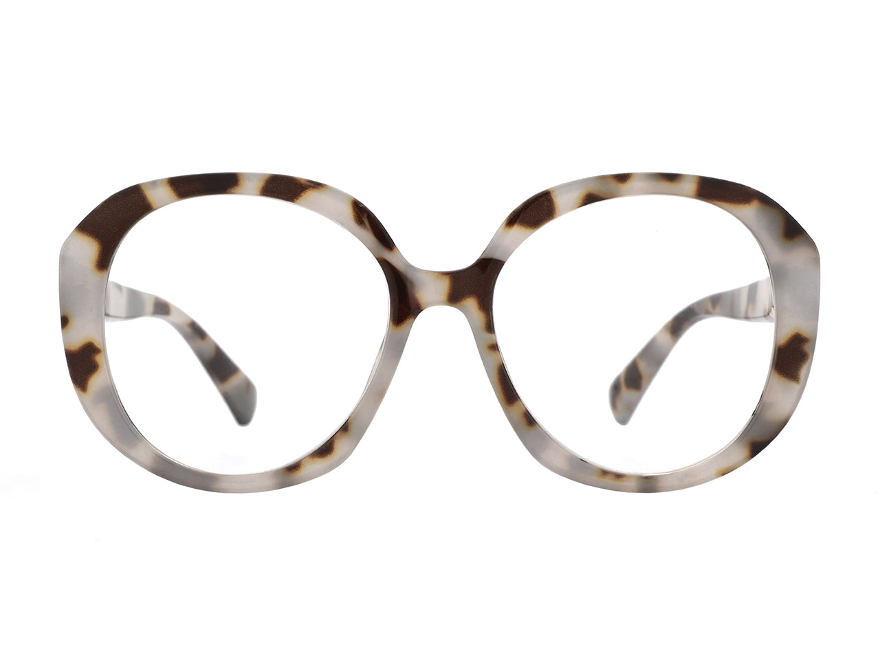 Goodlookers Reading Glasses 'Mila' White Tortoiseshell