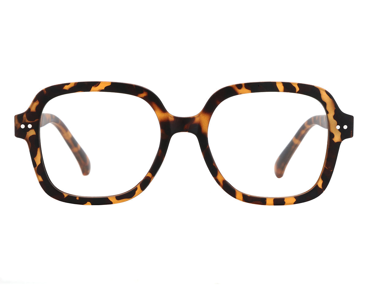 Goodlookers Reading Glasses 'Adrienne' Matt Tortoiseshell