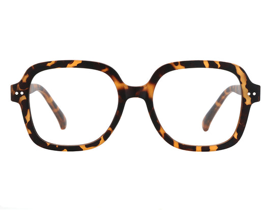 Goodlookers Reading Glasses 'Adrienne' Matt Tortoiseshell