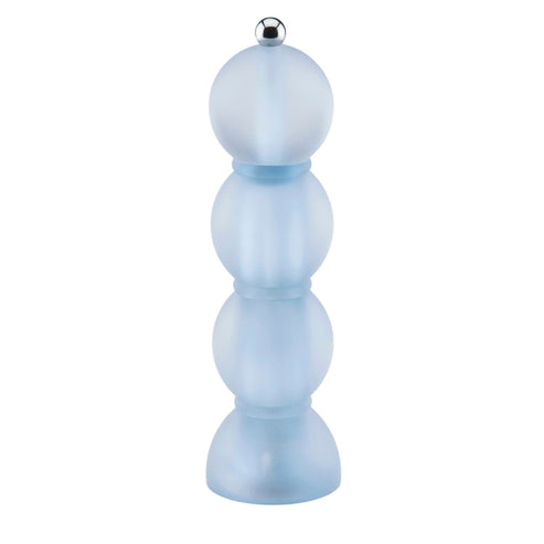 Addison Ross Blue Frosty Bobbin Salt or Pepper Mill 23.5cm