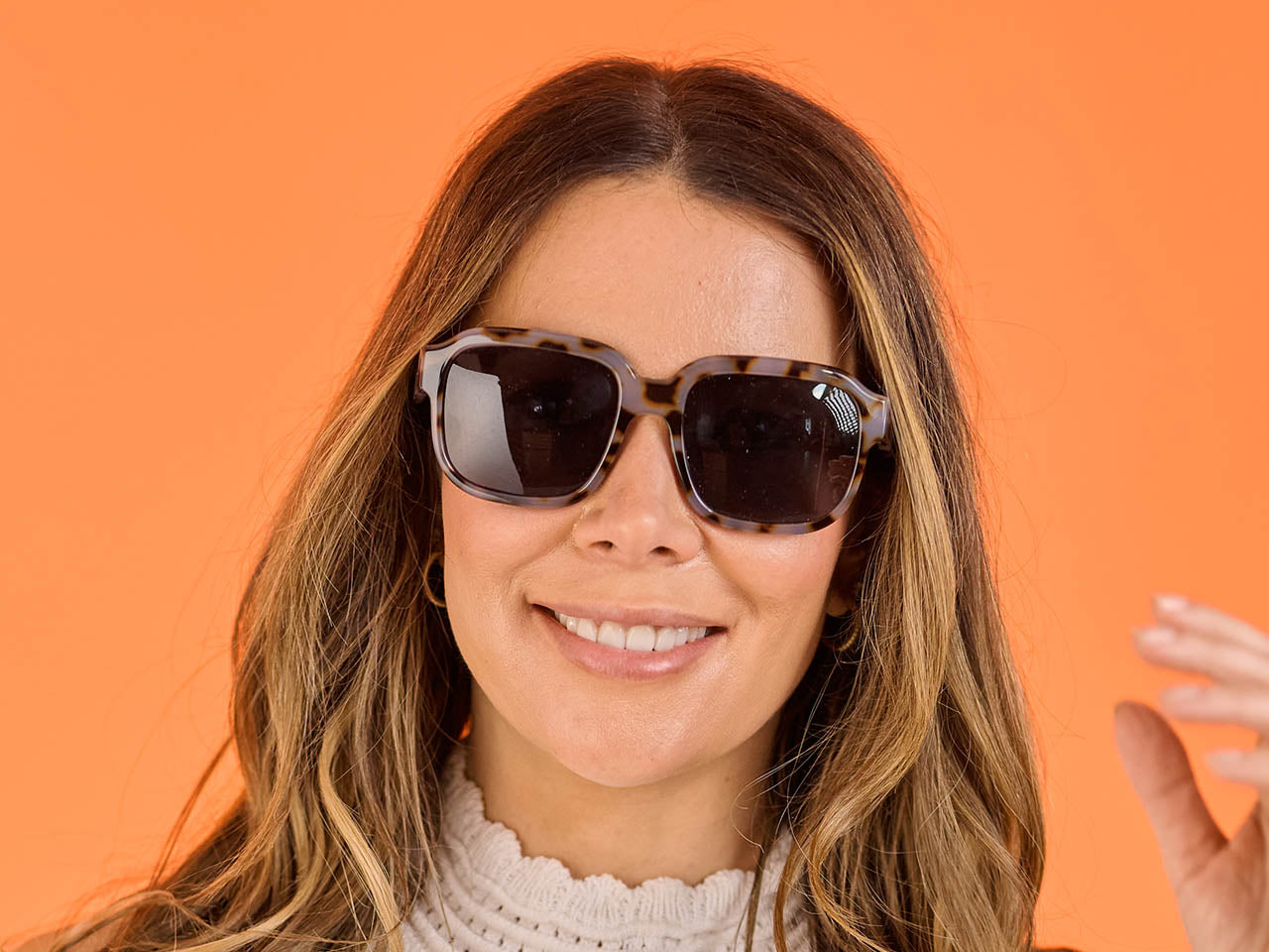 Goodlookers Reading Sunglasses 'Pedro' White Tortoiseshell