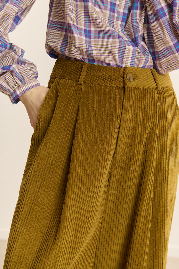 Grace & Mila Voltaire Trousers in Olive