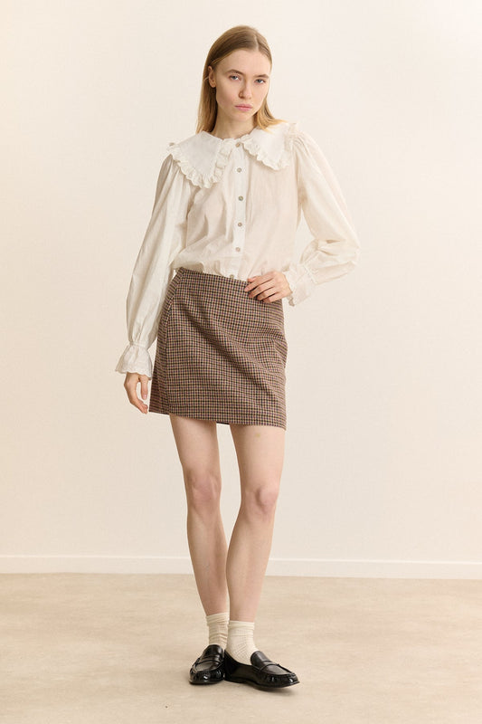 Garance Paris Derby Blouse in White