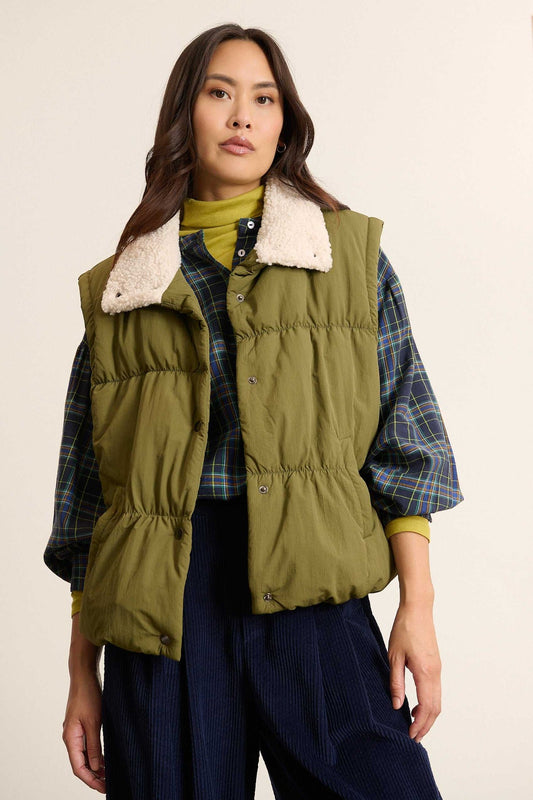 Garance Brooklyn down jacket in Kaki