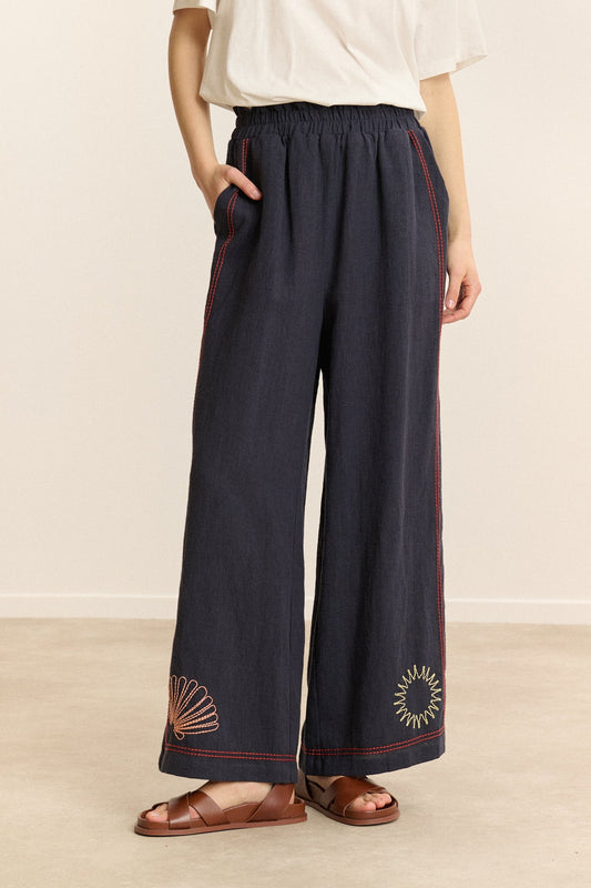 Garance Paris Conor Pants in Marine