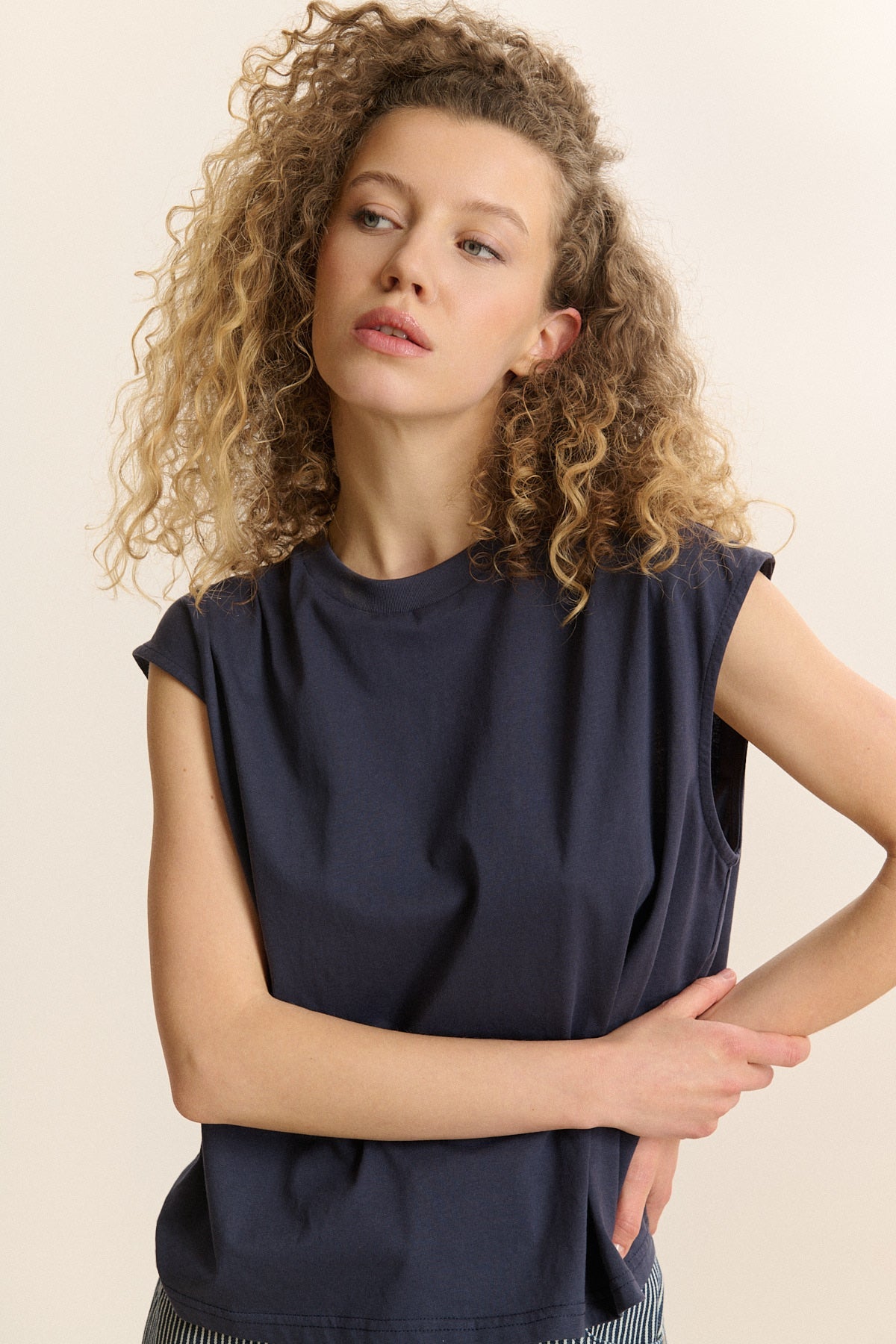 Garance Paris Vivi Tee shirt in Marine