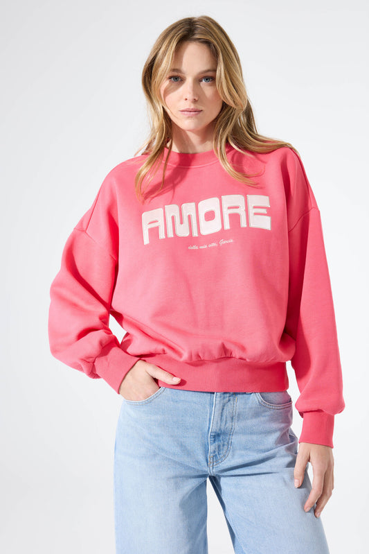 Garcia Amore Sweater in Rose Garden
