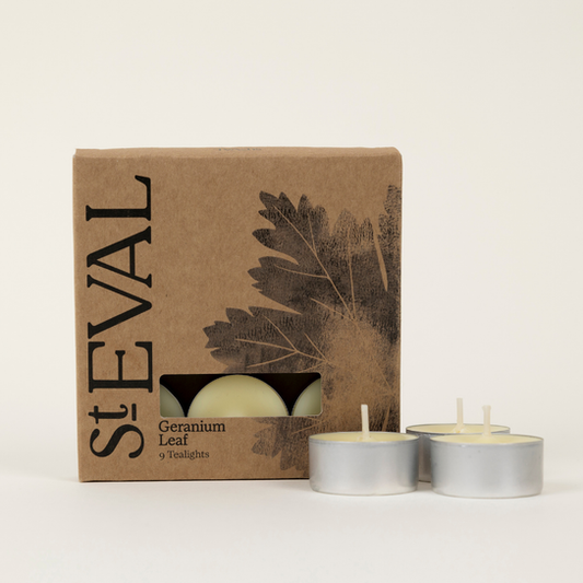 St Eval Geranium Leaf Tealights