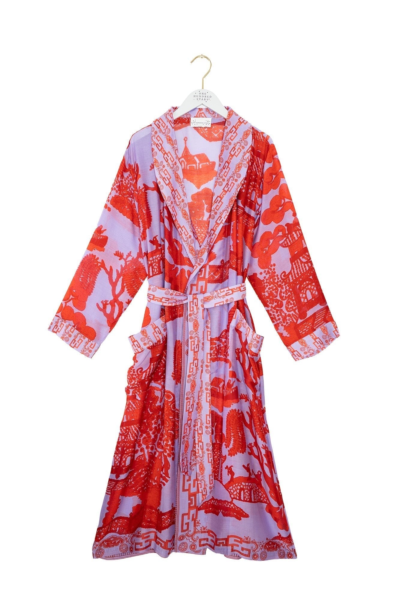 One Hundred Stars Giant Willow Violet Gown