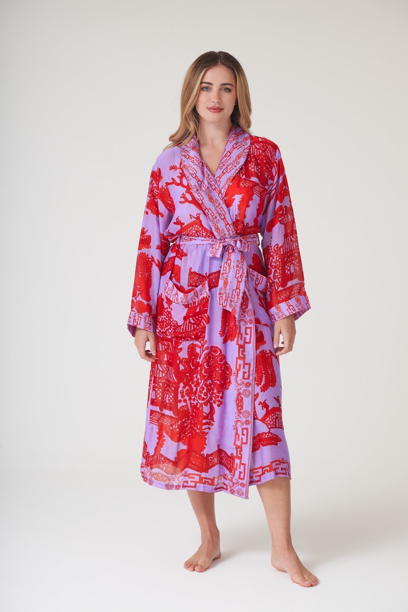 One Hundred Stars Giant Willow Violet Gown