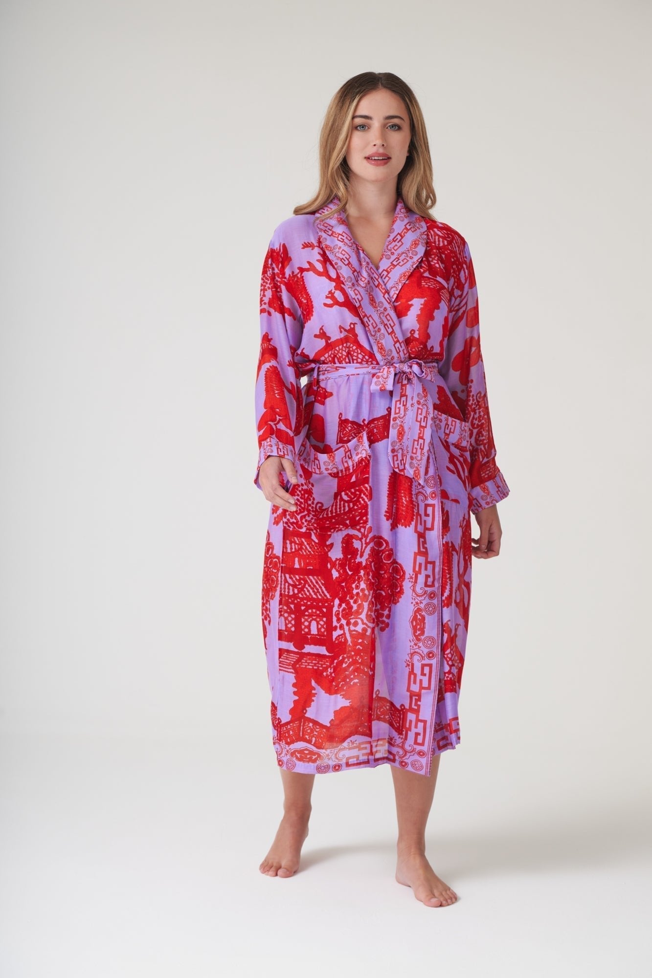 One Hundred Stars Giant Willow Violet Gown