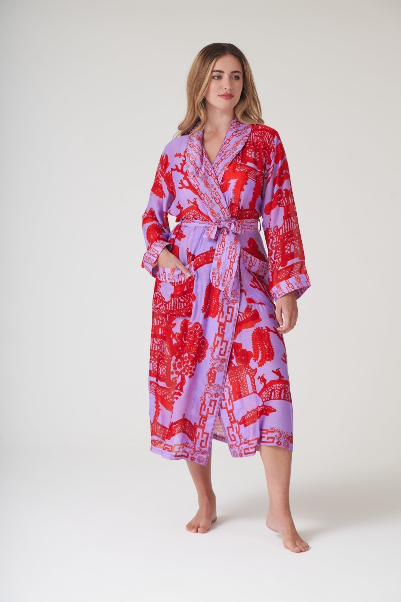 One Hundred Stars Giant Willow Violet Gown