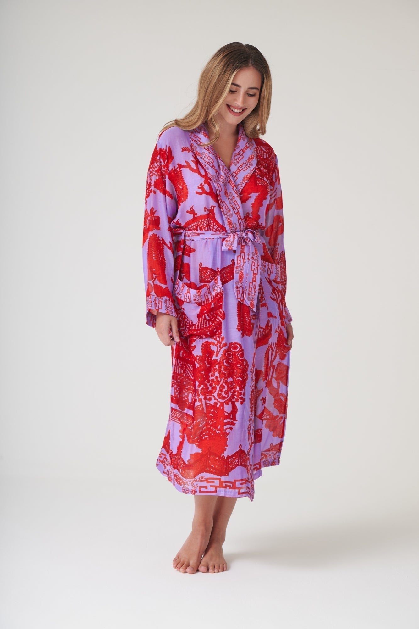 One Hundred Stars Giant Willow Violet Gown