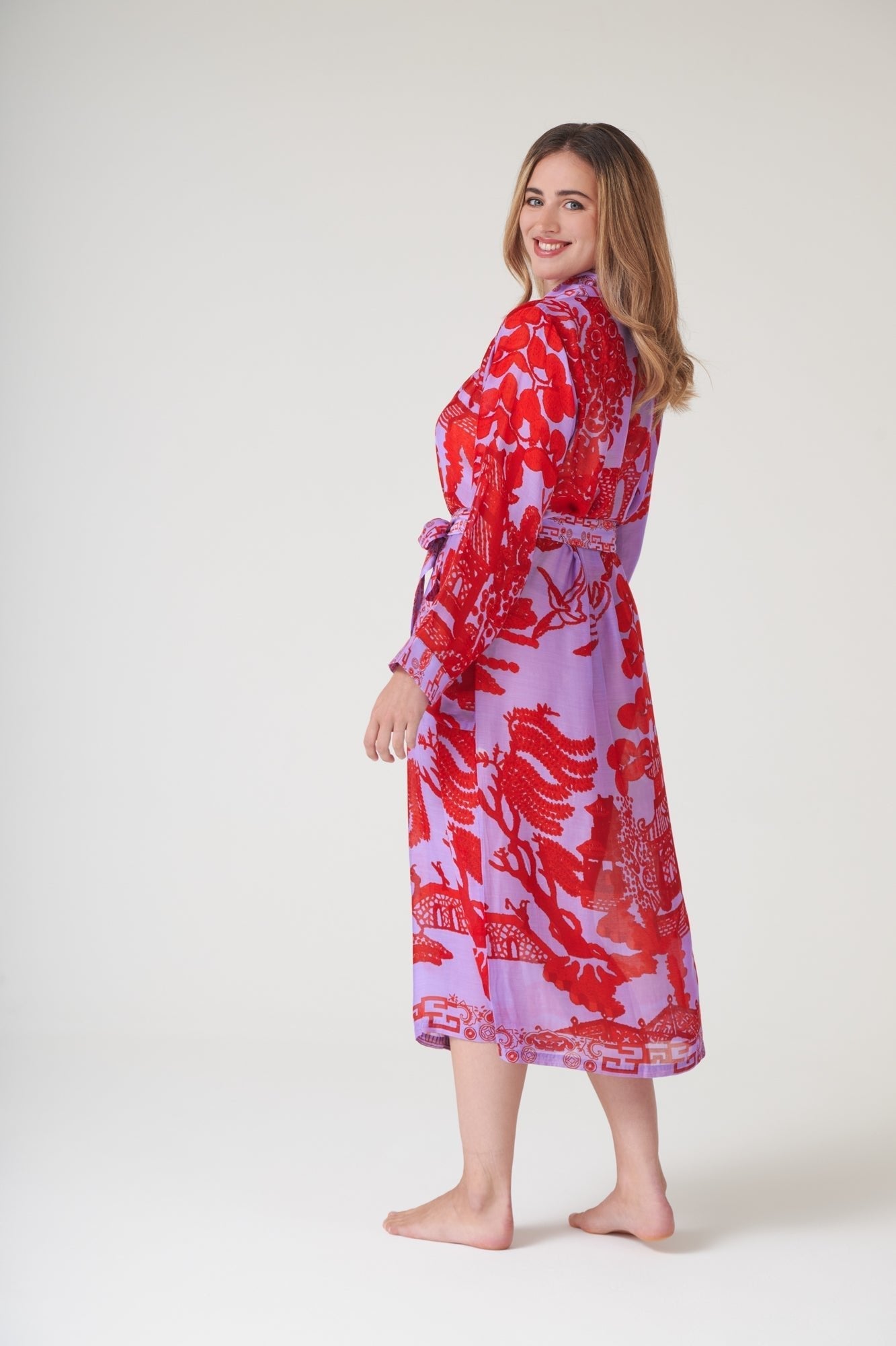 One Hundred Stars Giant Willow Violet Gown