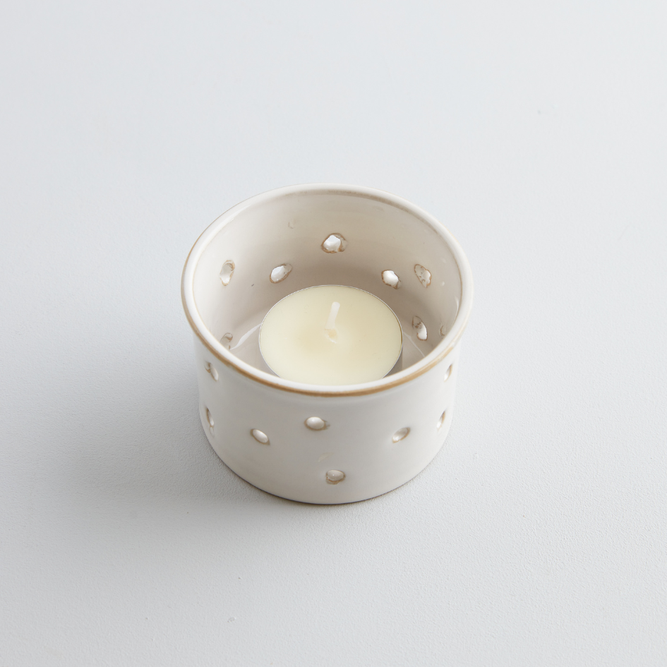 St Eval Glazed Tealight Holder