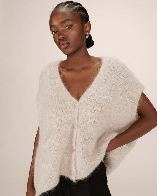 Grace & Mila Savant Cardigan in Griege
