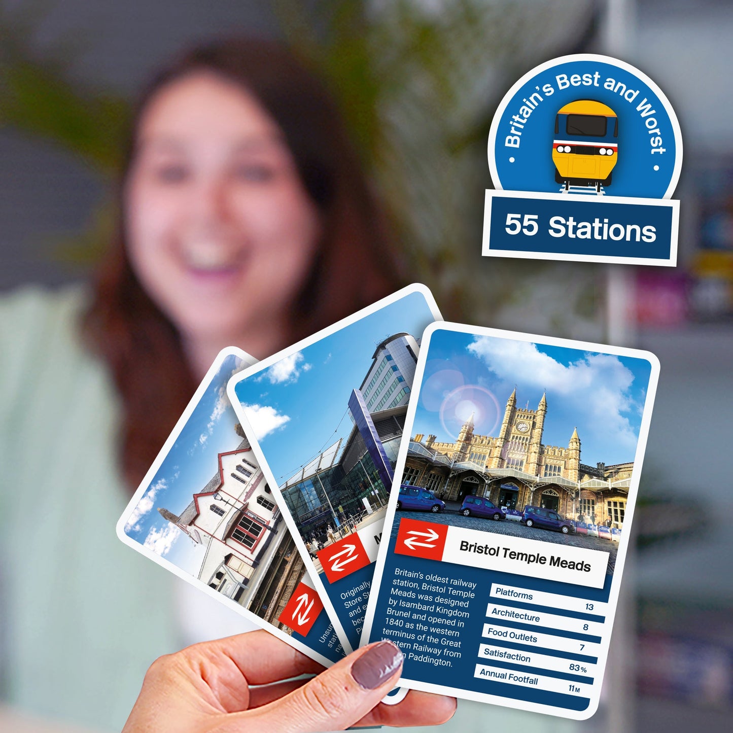 Great British Railway Stations Card Game