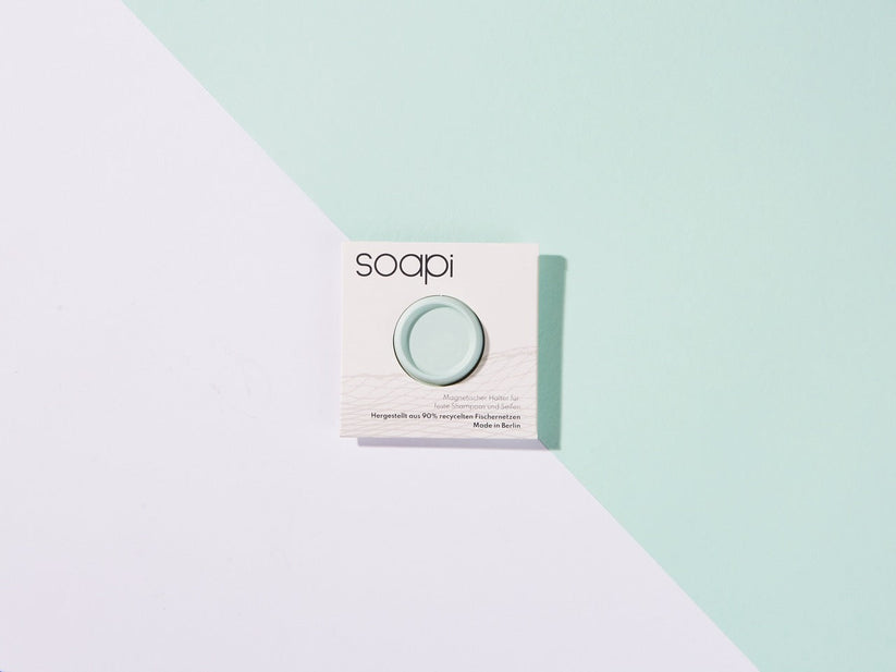 Soapi Mint Magnetic Soap Holder