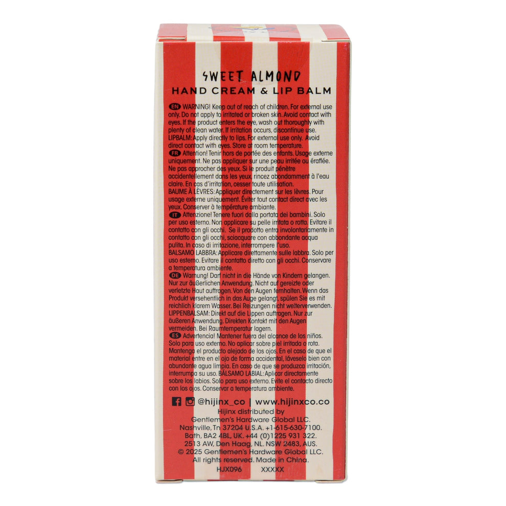 Hijink Hand Cream Lip Balm Set - Sweet Almond