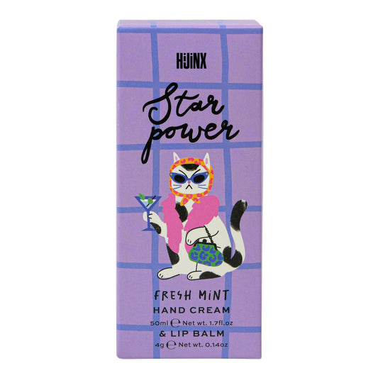 Hijink Hand cream and Lip Balm Set Mint