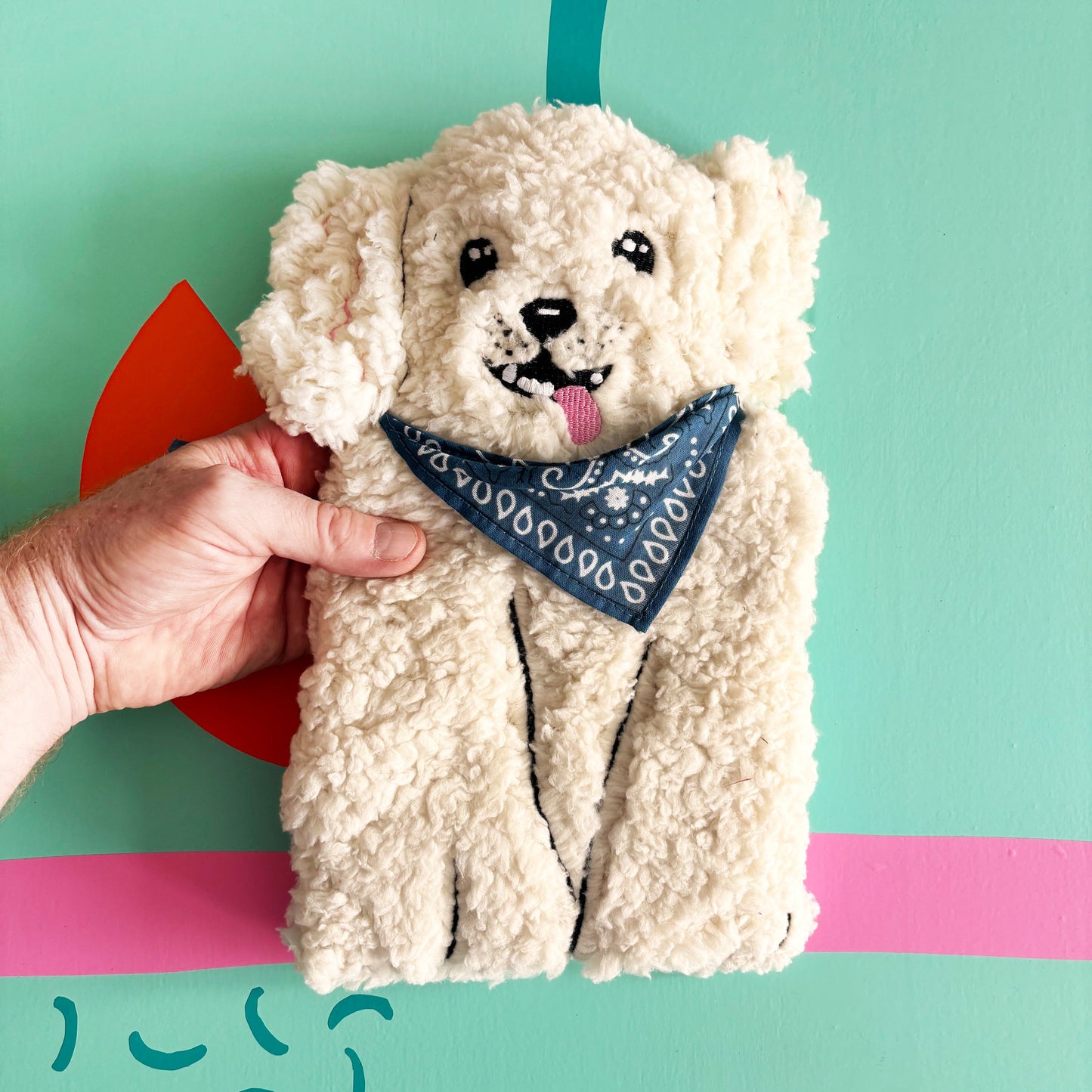 House of Disaster Dog Hot Water Bottle