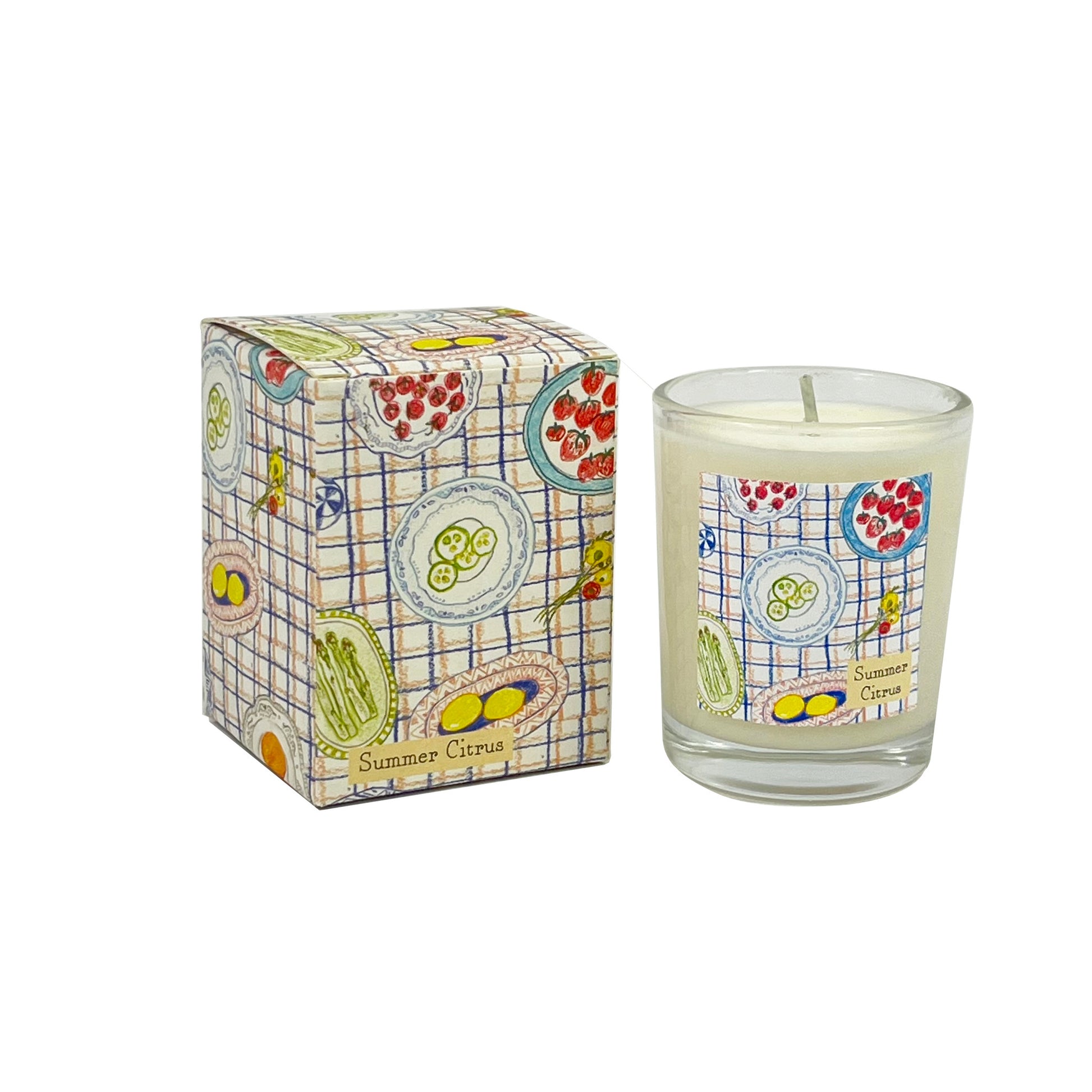 Heaven Scent Summer Range 9cl Candle Summer Citrus (Limeleaf & Ginger)