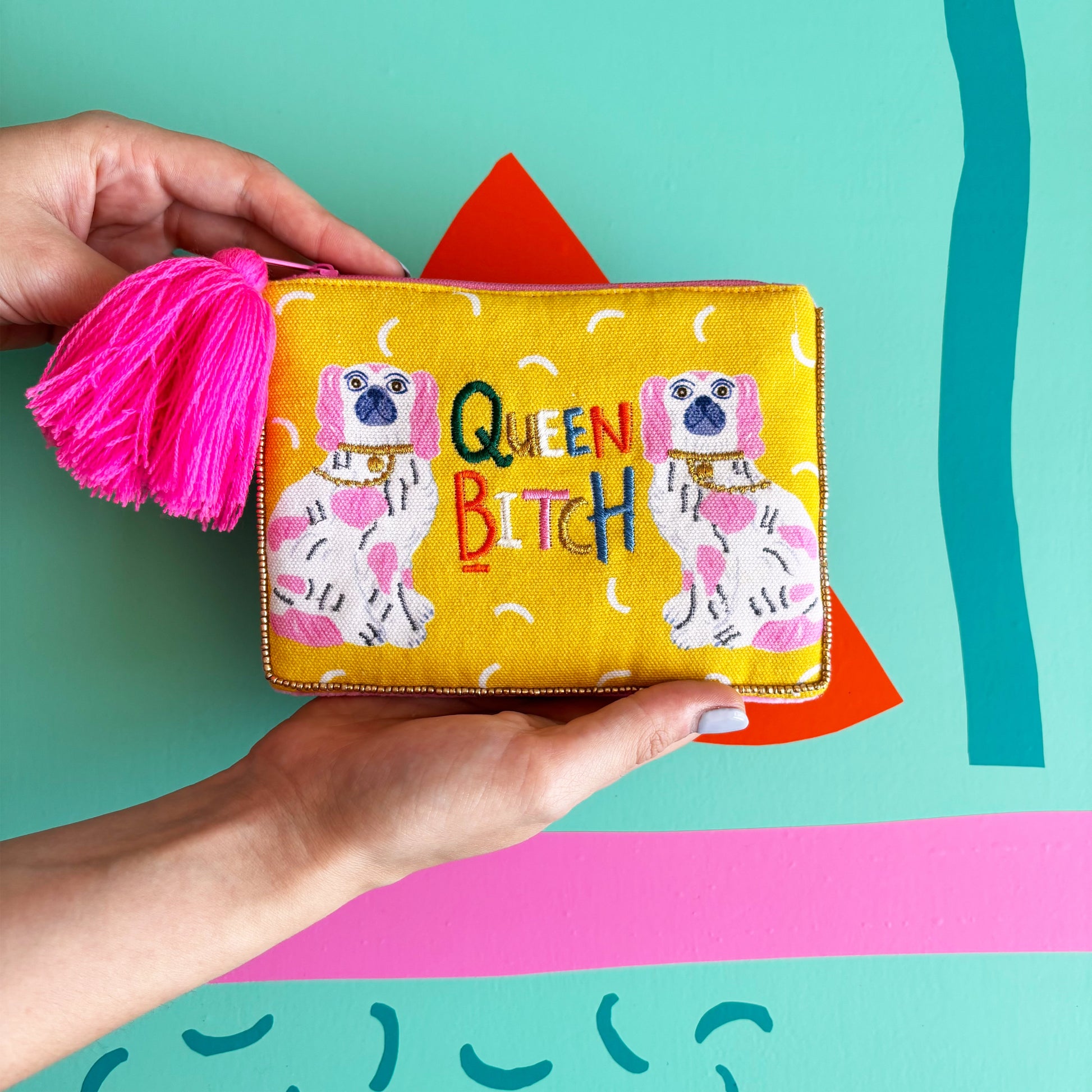 House of Disaster Dog House 'Queen Bitch' Purse