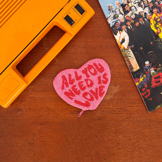 House of Disaster The Beatles All you Need is Love Coin Purse