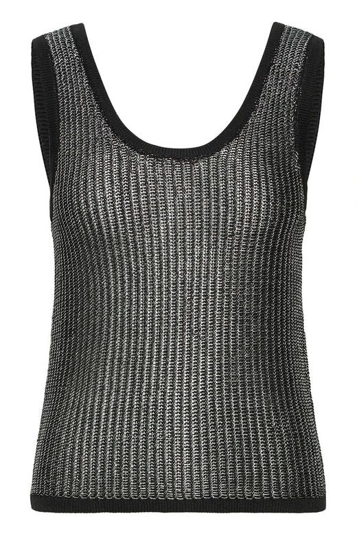 ICHI Devins Top in Silver