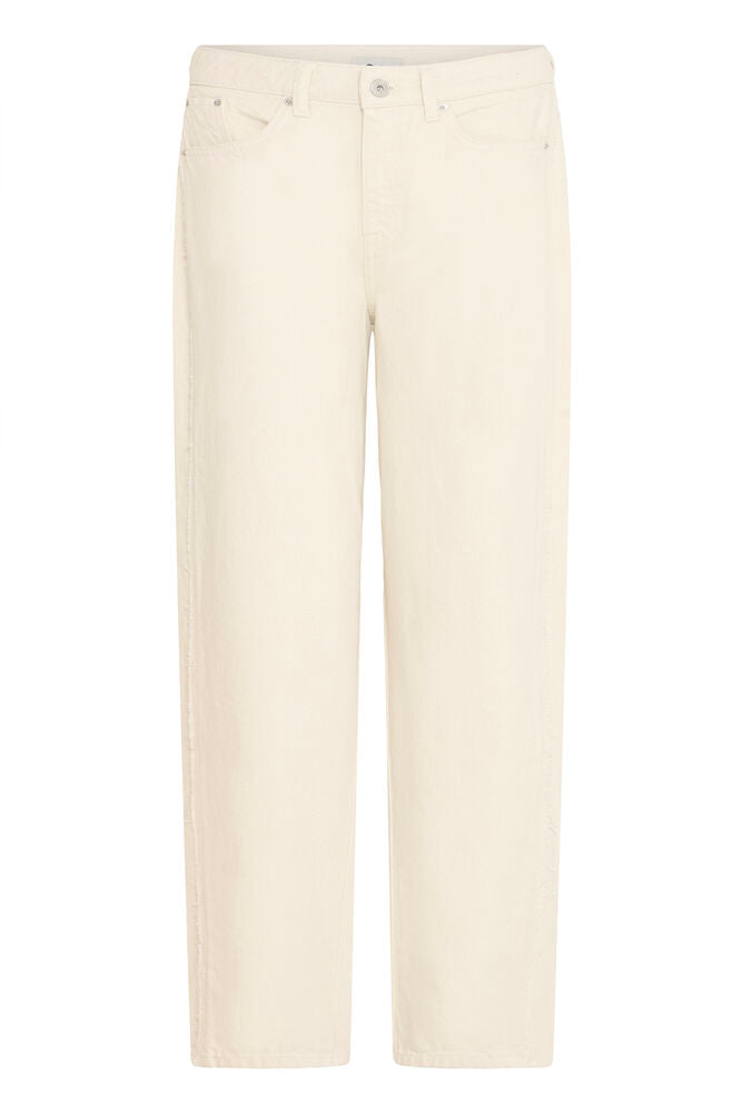 ICHI Hezano Pant in Birch White