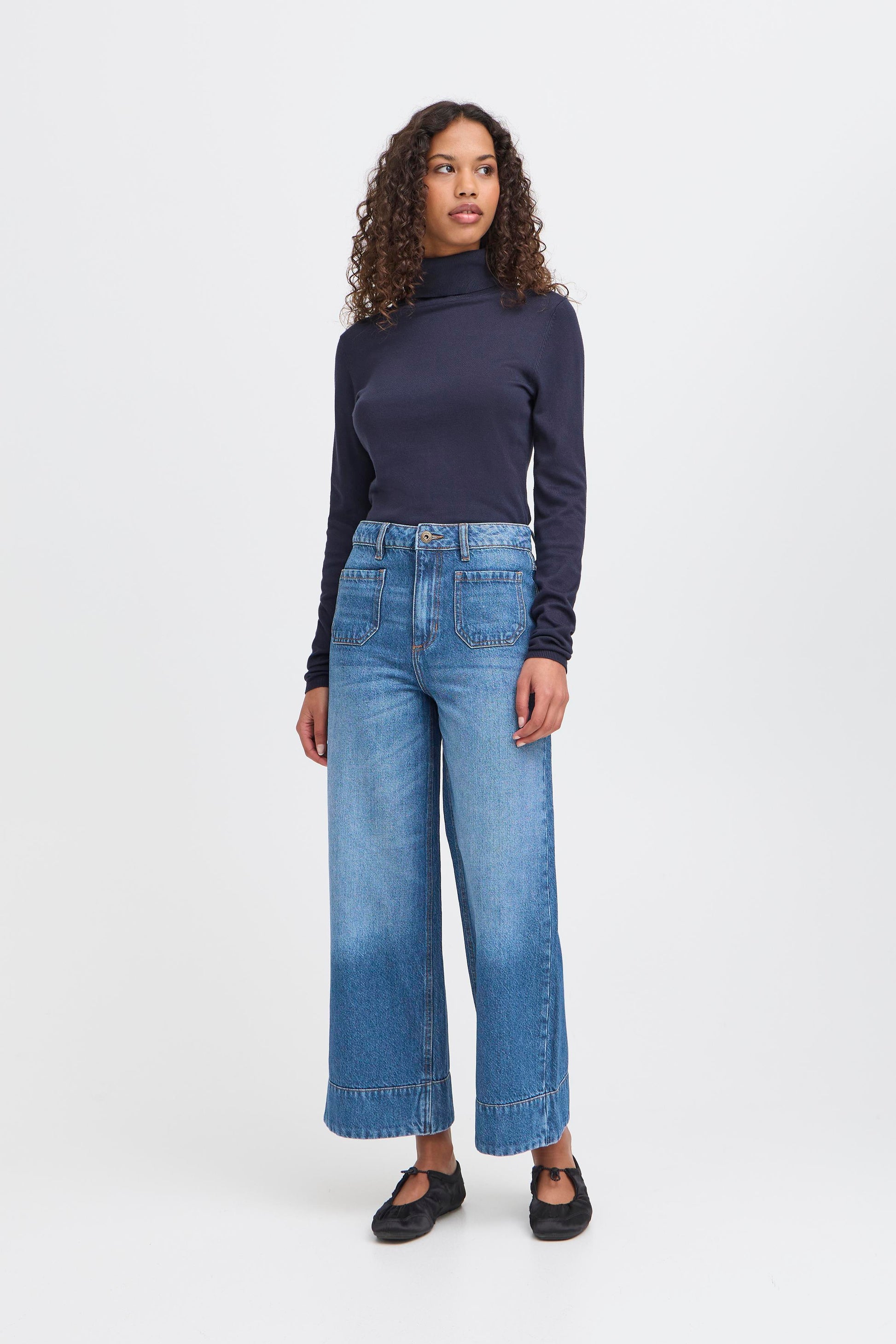 ICHI Pamala Jeans in Dark Blue