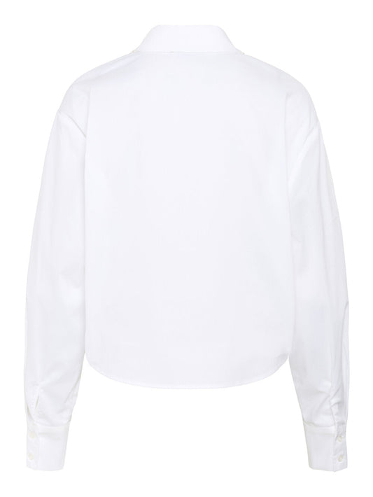 Kaffe Roxanne Shirt in Optical White