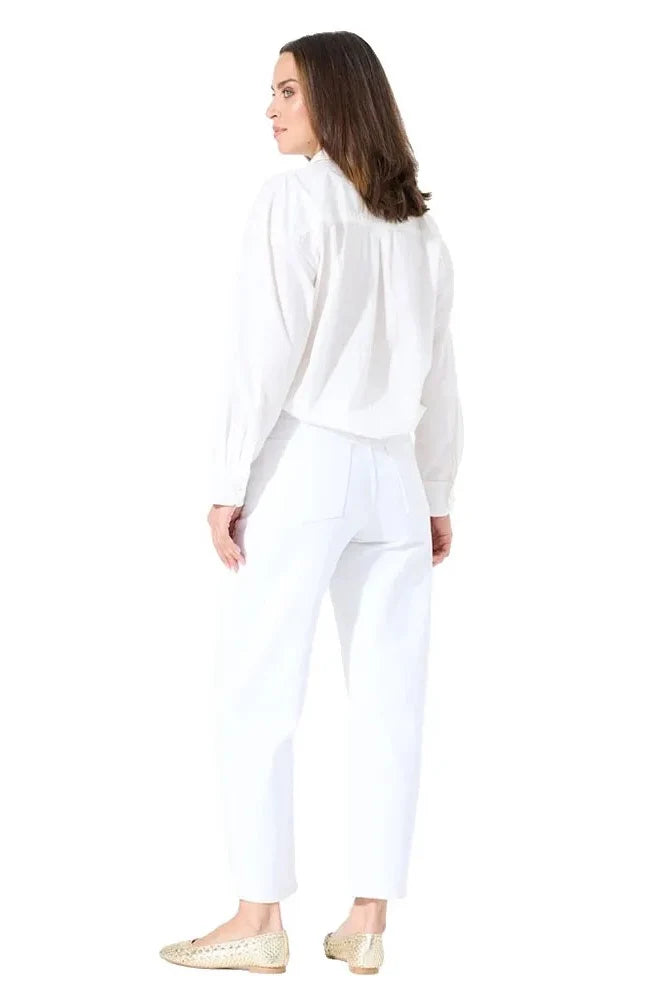 Garcia Chyla 282 Barrel Fit Jeans - White