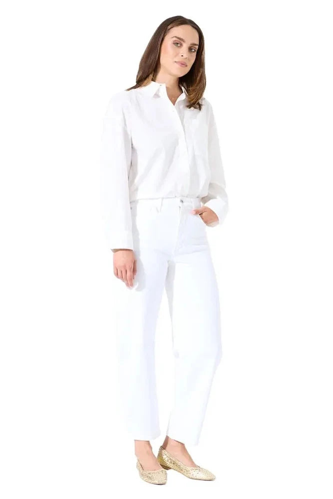 Garcia Chyla 282 Barrel Fit Jeans - White