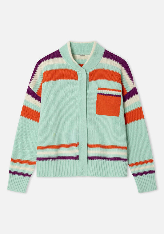 Dr Bloom Aqua Tennis Sweater