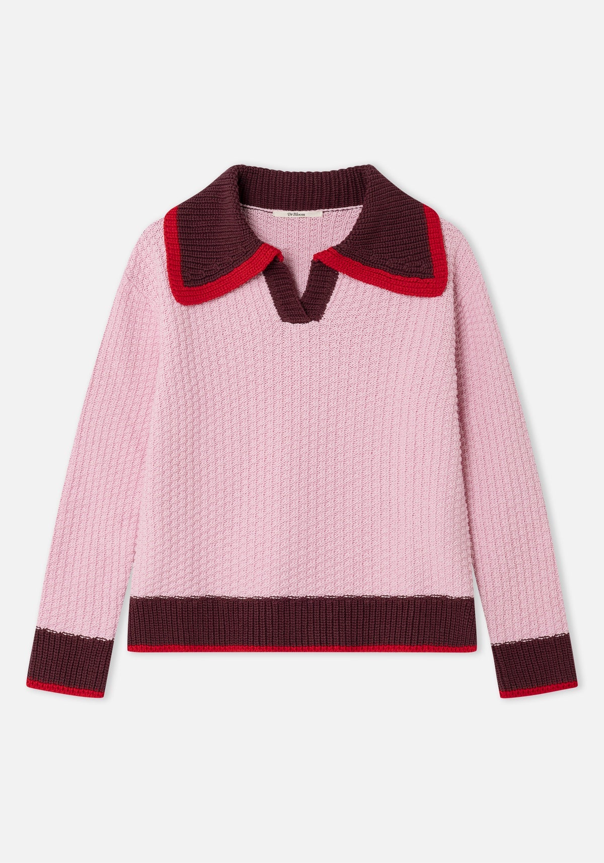 Dr Bloom Pink Match Sweater