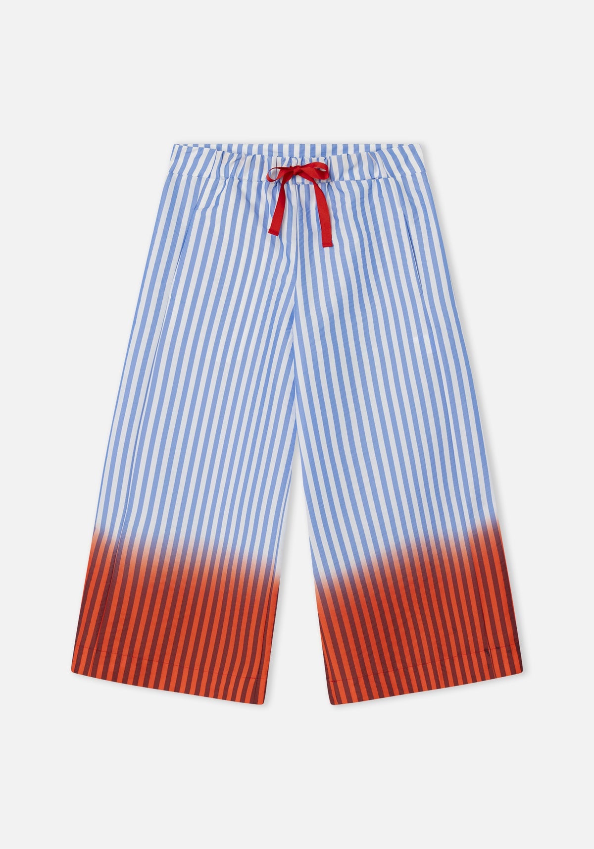 Dr Bloom Bomba Trousers Rayas in Blue