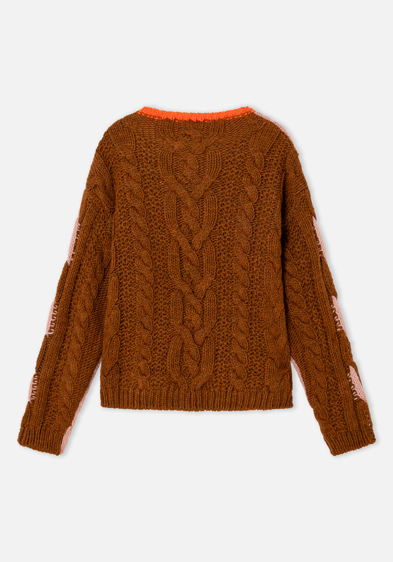Dr Bloom Pink Marmalade Sweater